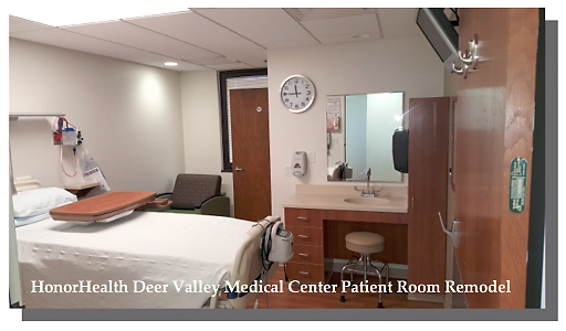 HonorHealth Deer Valley Medical Center Patient Room Remodel 